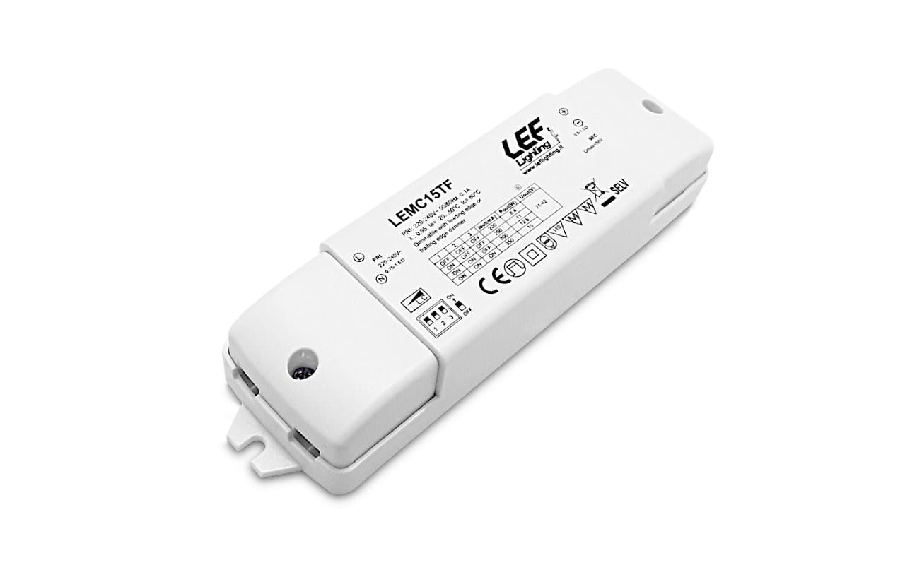 LEF LIGHTING SRL LEFLEMC15TF ALIM.LED 200 350MA 8 15W DIM.TAGLIO FASE