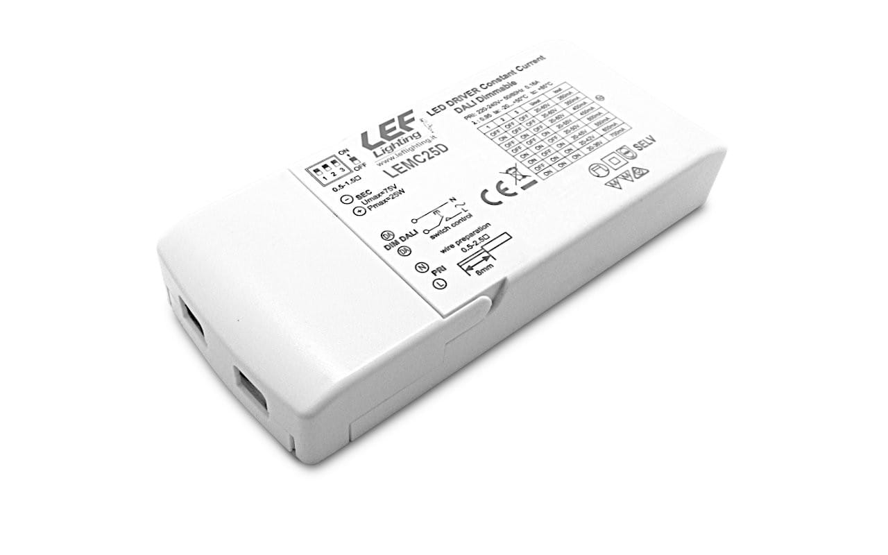 LEF LIGHTING SRL LEFLEMC25D ALIM.LED 260 700MA 16 25W DIM. PUSH/DALI