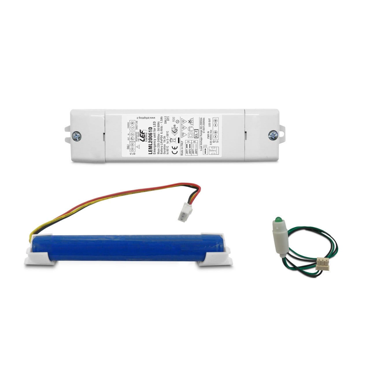 LEF LIGHTING SRL LEFLEML20061D KIT EMER.DALI 60-200V LED CC 1-3H LITIO