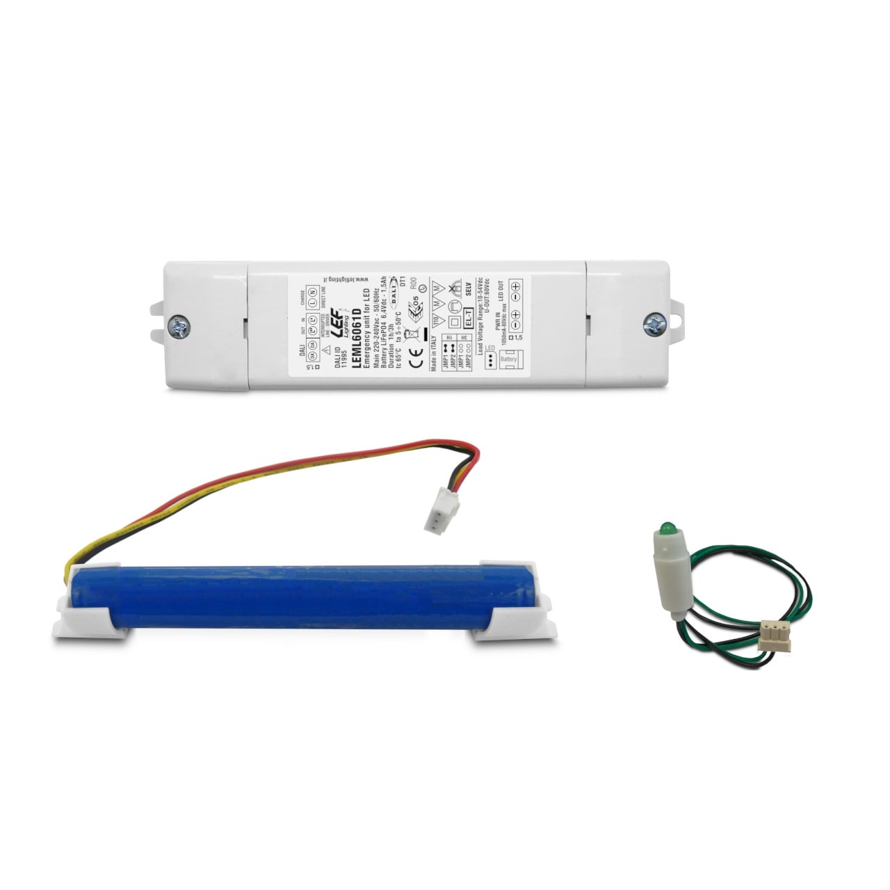 LEF LIGHTING SRL LEFLEML6061D KIT EMER. DALI 10-54V LED CC 1-3H LITIO