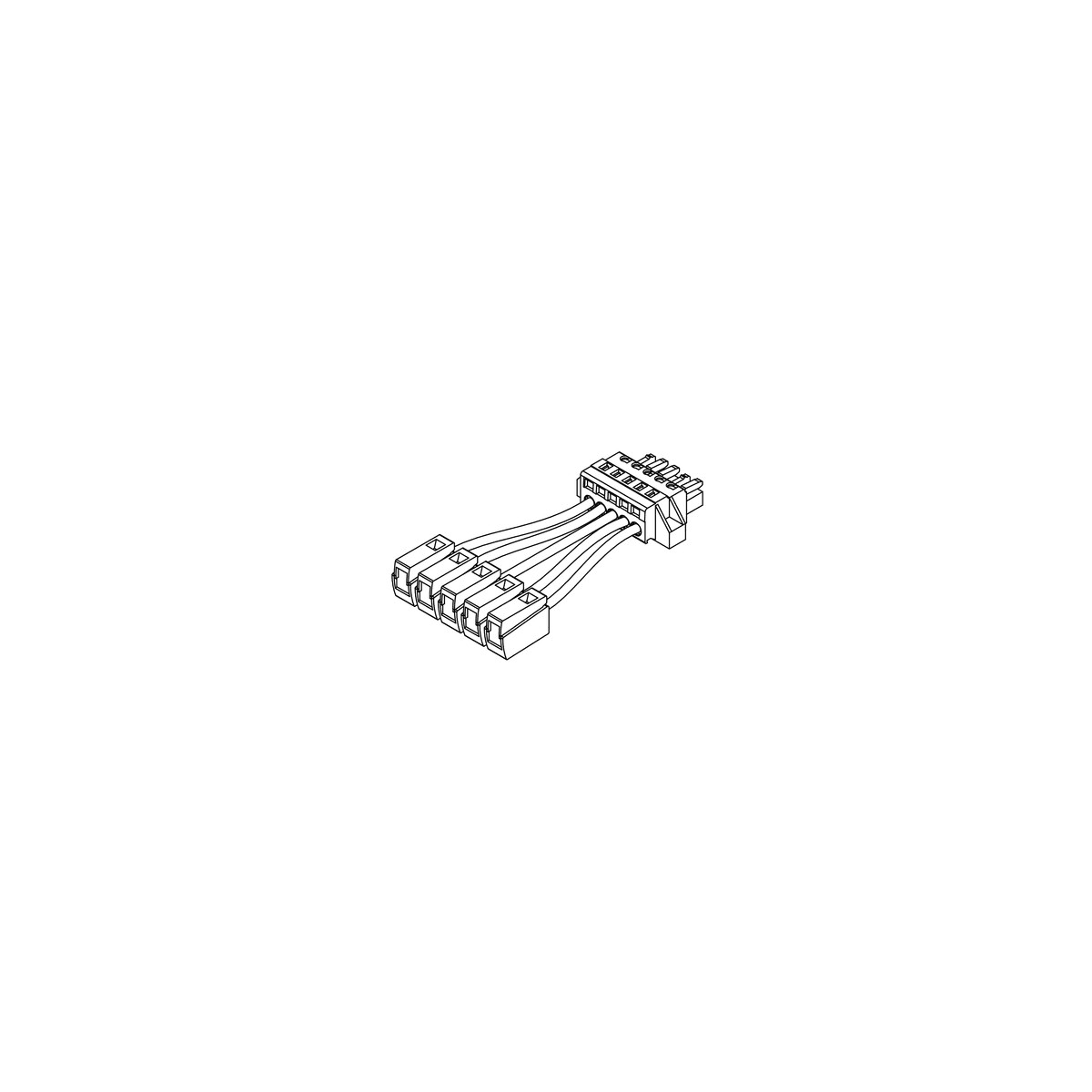 NOVALUX SPA NOX107208.99 LI-NEAR: CONNETTORE 5 POLI CON MORSETTI
