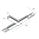 NOVALUX SPA - NOX107225.01 LI-NEAR: GIUNTO A T 8 POLI