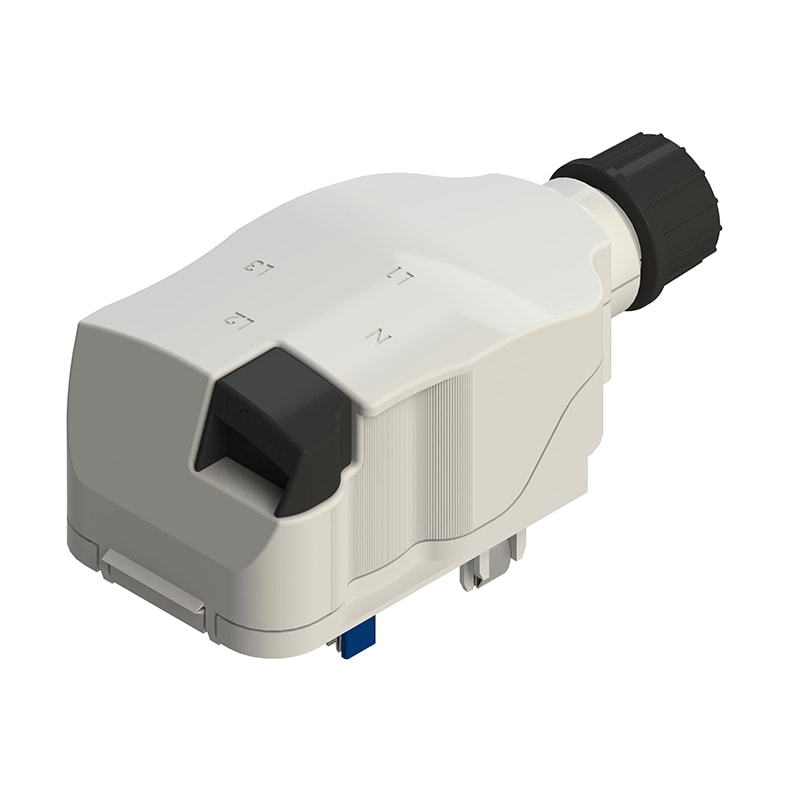 DKC POWER SOLUTIONS - HRCLTN70APS02AA000 Spina a selezione di fase 16A N/L con fusibile