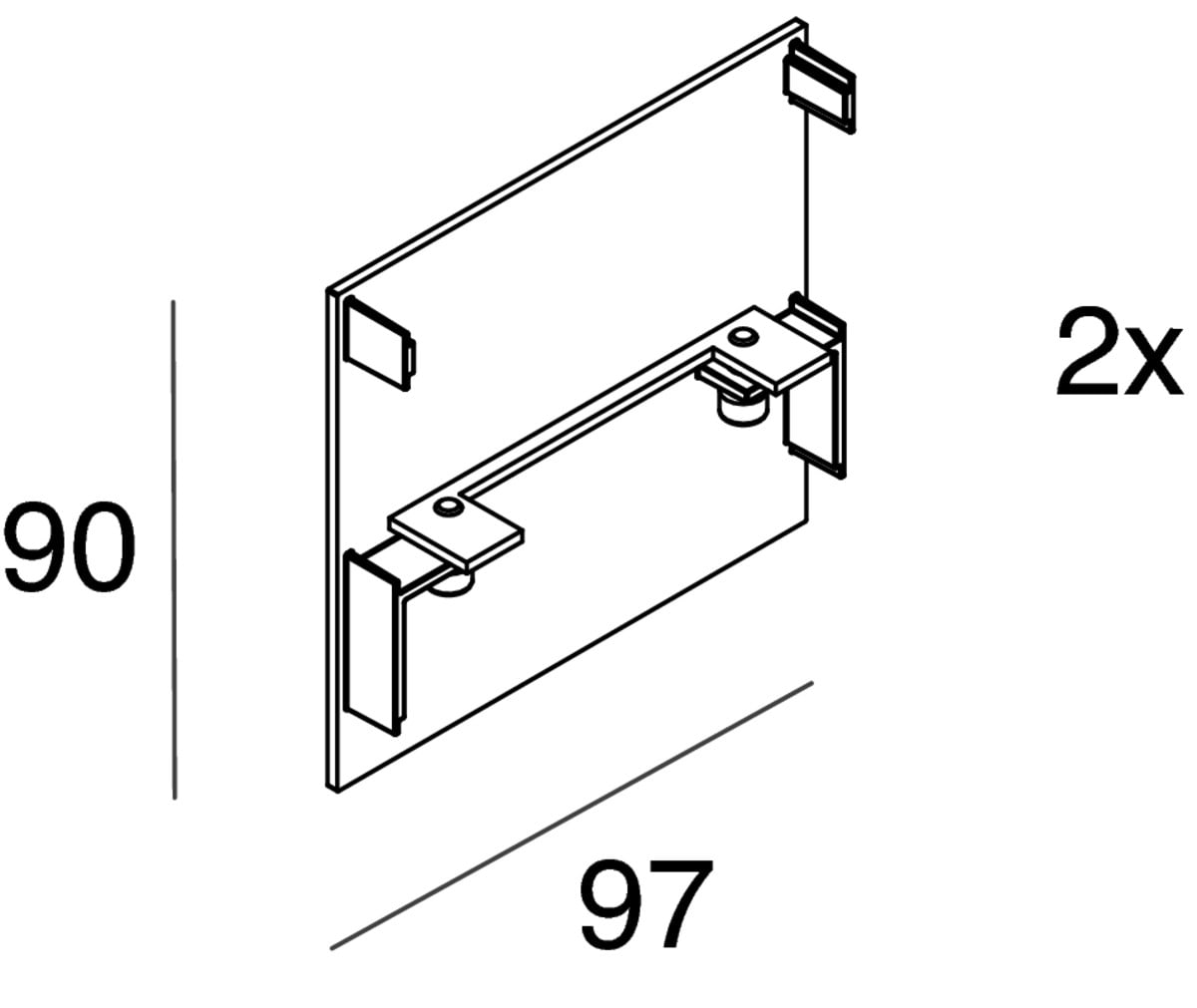NOVALUX SPA - NOX106230.01 TESTATE TERMINALI (2 pz.)