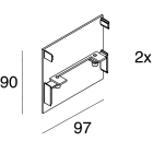 NOVALUX SPA - NOX106230.01 TESTATE TERMINALI (2 pz.)