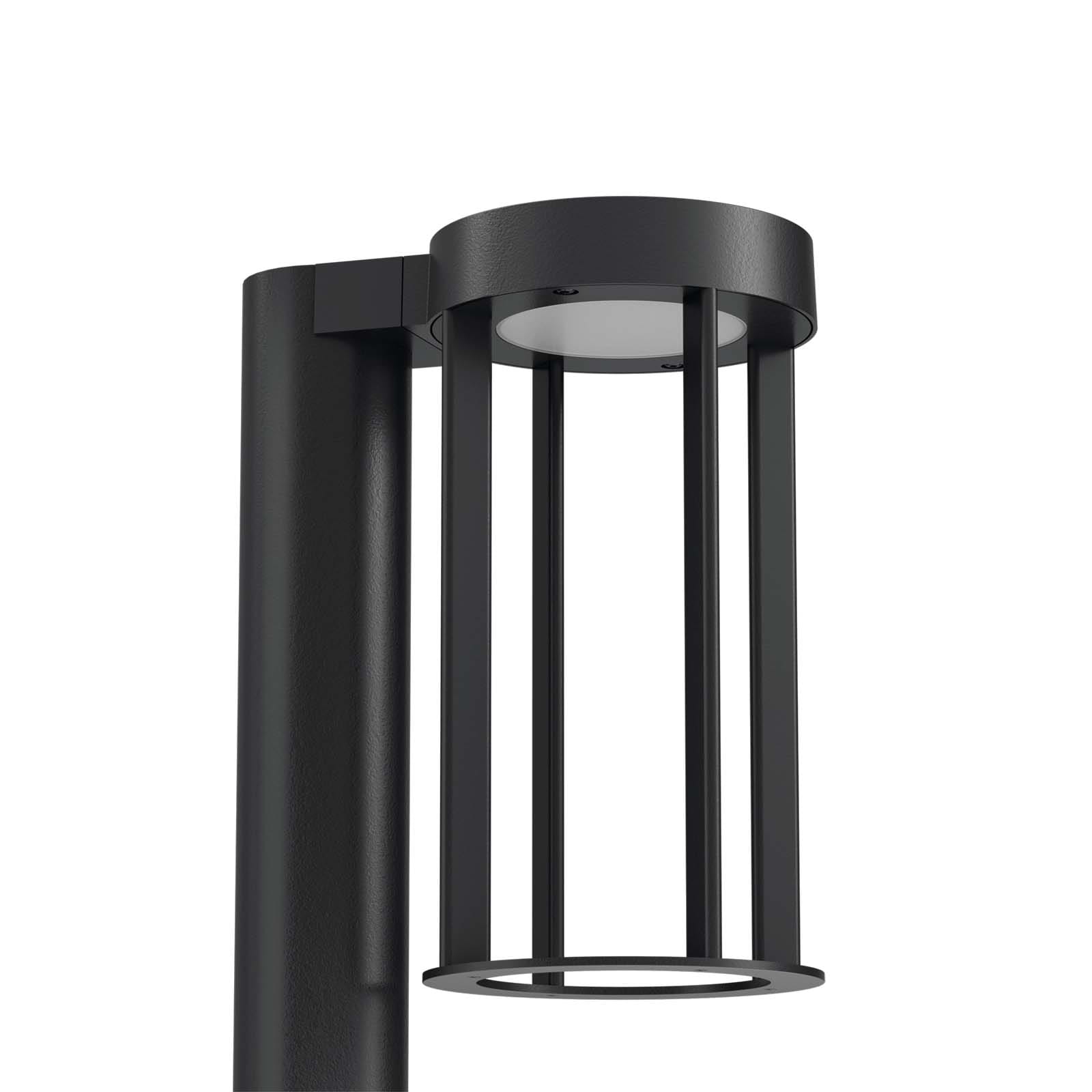 LOMBARDO - LOMLL15313BN KIT LULA POST H1500 LED 4K 12W NERO