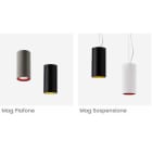 EXENIA SRL - EXE3354D5052/9530 MAG LED PLAFONE DALI 26W NERO 9530