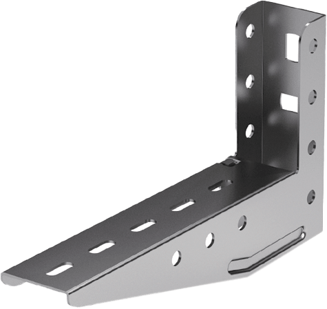 SATI ITALIA SPA - SAT62510004 Mensola stampata base 300 mm spessore 15/10 ZC