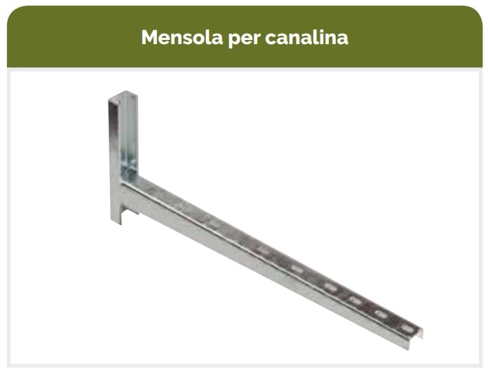 L`ARTIBENI SRL LARME 1000 ZA MENSOLA DI SUPPORTO IN ACCIAIO DA MM. 1