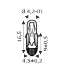WIMEX WIM4100845 T-4.5 4X16 60V 20MA