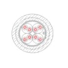 MICRO TEK SRL - MIKMTK60PEB32 F/UTP CAT.6 PVC/FRPE NERA