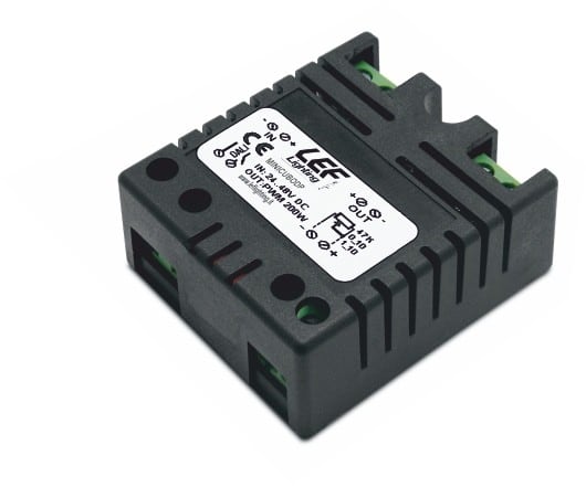 LEF LIGHTING SRL LEFMINICUBO48DP INTER. DIMM. 48VDC 7A PUSH/DALI/0/1-10V