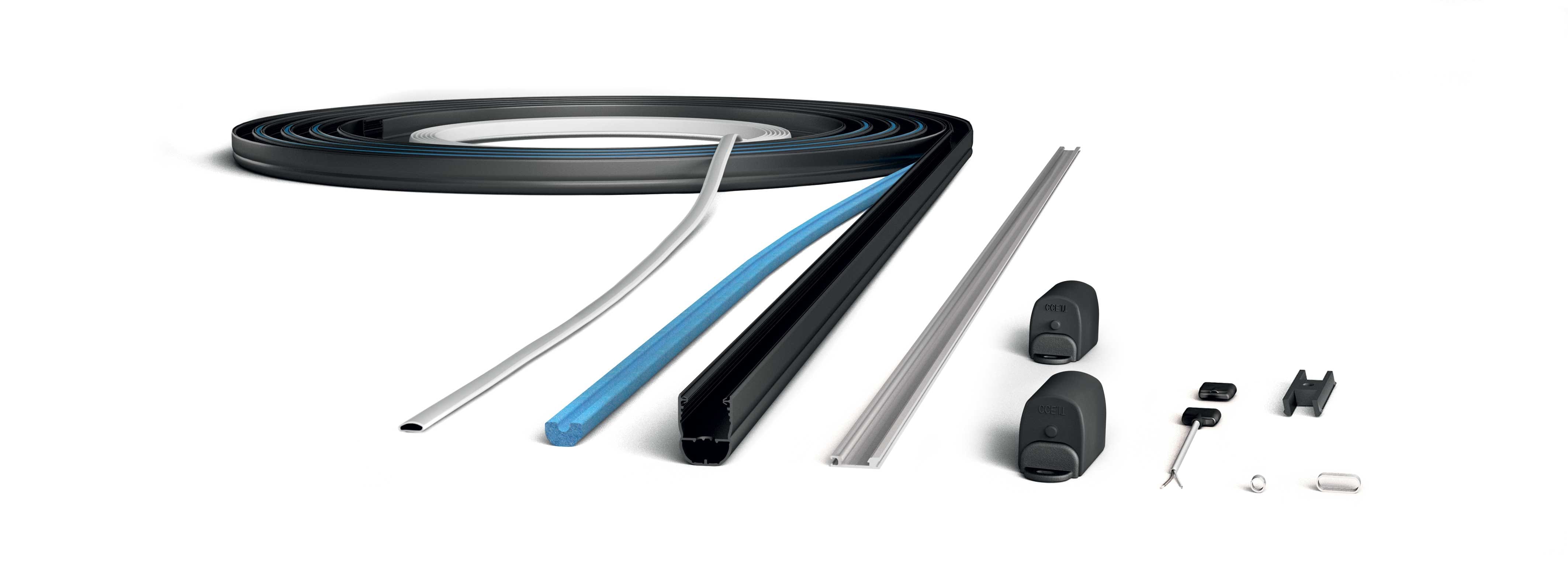 C.C.E. COSTRUZIONI - UCCCEKITCND0022 10BARREDIALLUMINIOMINIROLLL=2000MM