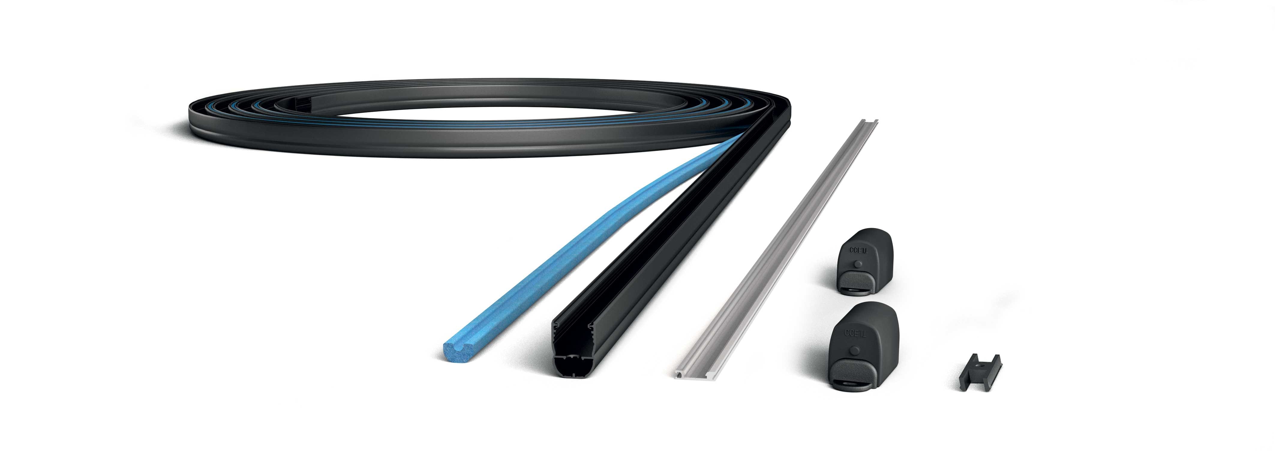 C.C.E. COSTRUZIONI UCCCEMRPA00G03000 COSTA MINIROLL PASSIVA LUNGHEZZA 3000 MM