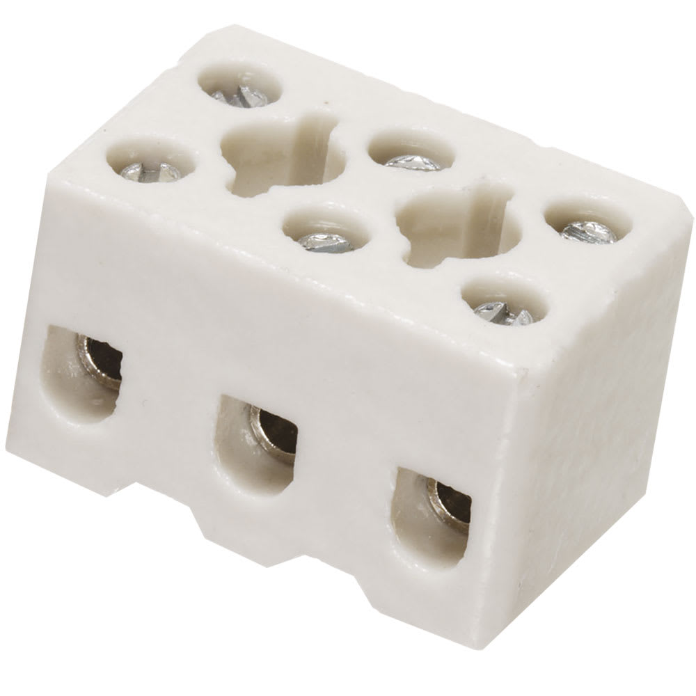 OMEGA FUSIBILI SPA - OMFMC157/2DS MORS.157 PORCELLANA 2 POLI