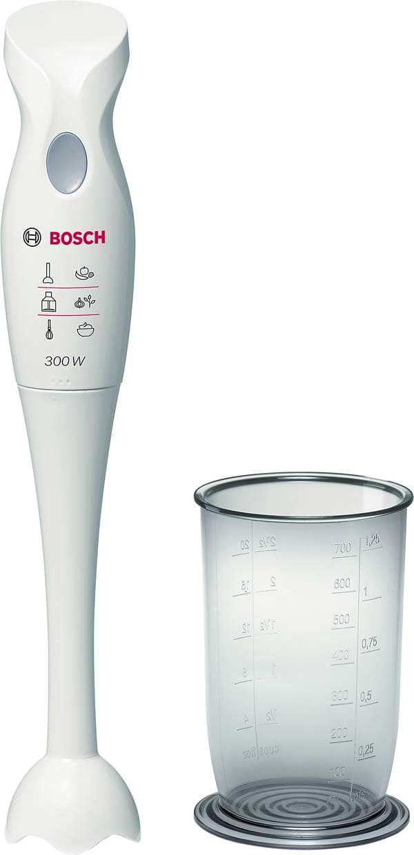 BOSCH ROBERT - BOSMSM6B150 Stabmixer 300W,KunststofffuA,Mixbecher,