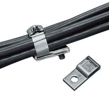 PANDUIT - PANMTM1H-C SUPPORTO A UN FORO FASCETTA IN ACCIAIO I