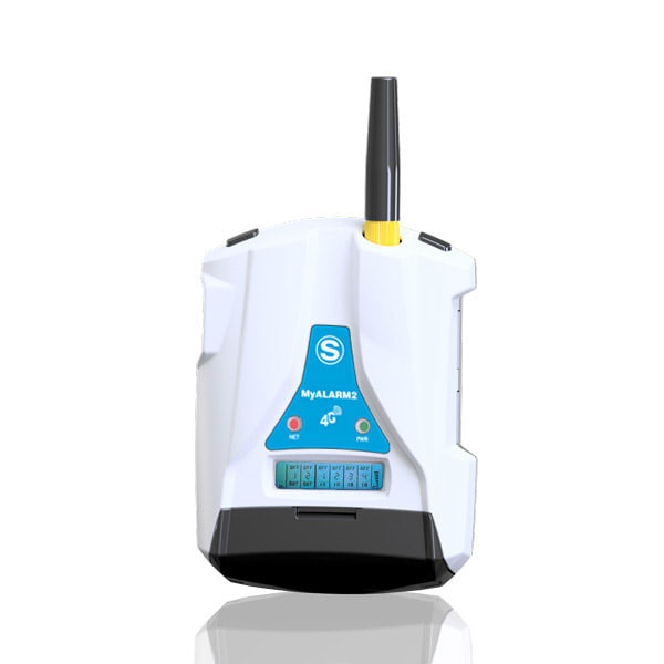 SENECA SCXMY2S-R-0-M-G MYALARM2 SEC 4DI/2AI/2DO+ANT+220VAC GRI