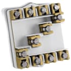 CONCHIGLIA - CON013124953 Serie NLM - Morsettiera lineare a 4 poli, 3 vie per polo, sezione nominale 95 mmq