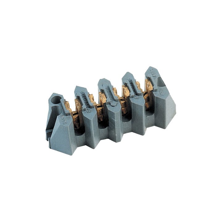 CONCHIGLIA - CON011014065 Serie NM - Morsettiera nodale a 4 poli, sezione nominale 6 mmq