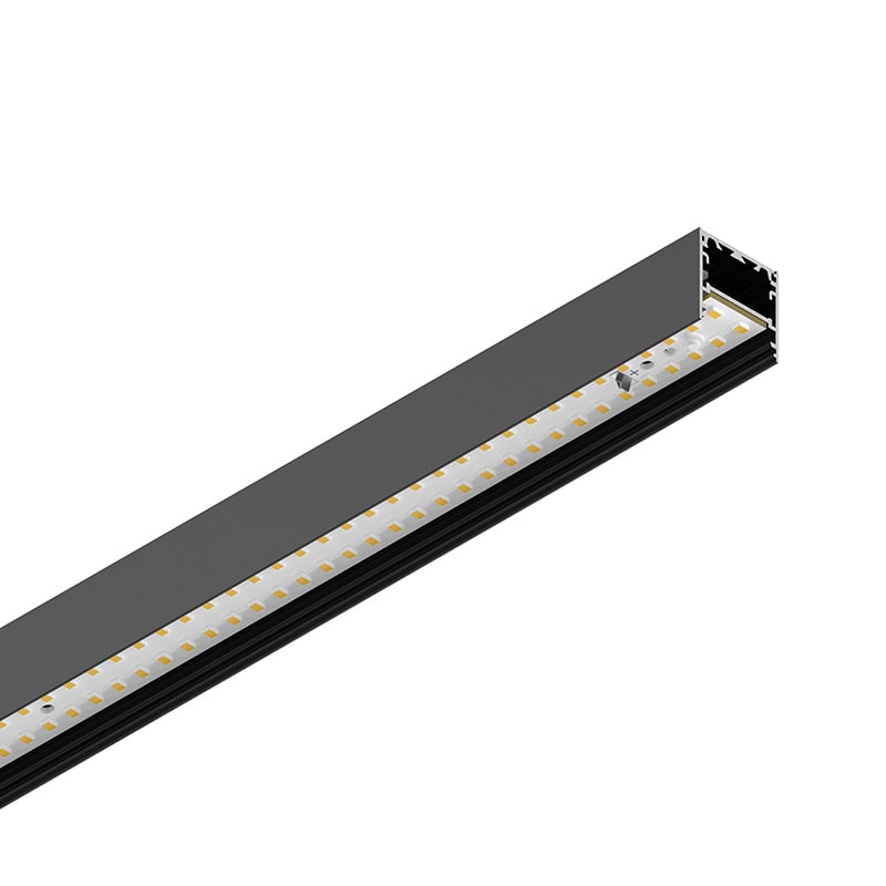 NOVALUX SPA NOX105801.02 P-30: LED 8W 3K NERO PLAF/SOSP L=800