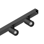 NOVALUX SPA - NOX105858.02 PROFILO PLAFONE / SOSPENSIONE Completo di cover superiore e cover inferiore con spot. Garanzia 5 anni.