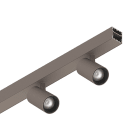 NOVALUX SPA - NOX105858.21 PROFILO PLAFONE / SOSPENSIONE Completo di cover superiore e cover inferiore con spot. Garanzia 5 anni.