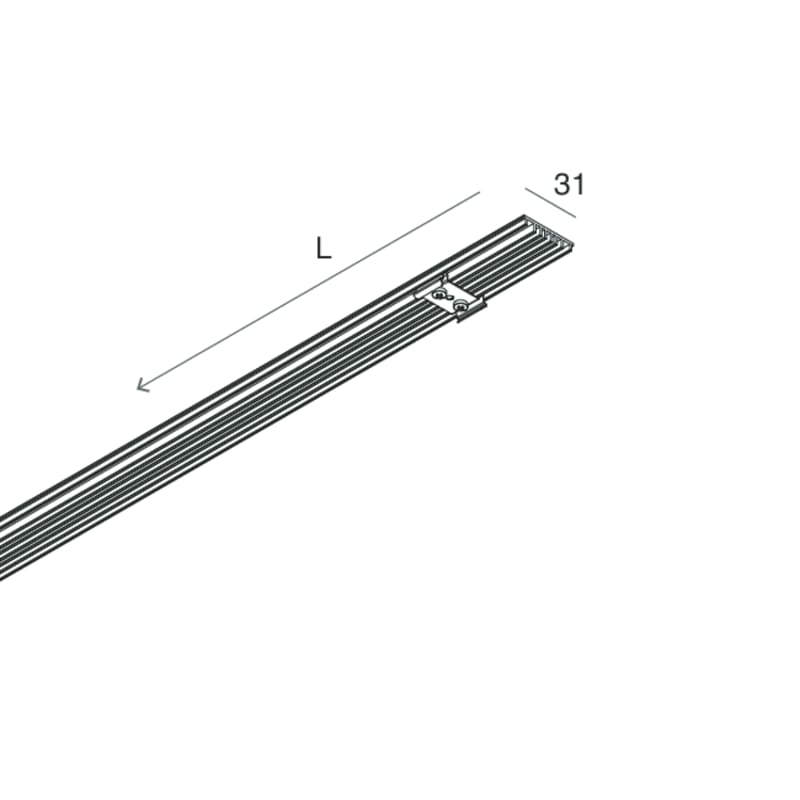 NOVALUX SPA - NOX103324.20 PROFILO DI CHIUSURA molle incluse.