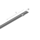 NOVALUX SPA - NOX103363.02 PROFILO DI CHIUSURA molle incluse.