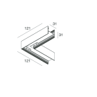 NOVALUX SPA - NOX103327.21 P-30 STRIP LED: GIUNTO a L kit di giunzione incluso. Garanzia 5 anni.