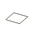 NOVALUX SPA - NOX103335.20 P-30 READY QUADRATO 830x830 Apparecchio LED quadrato per installazione a sospensione. Garanzia 5 anni.