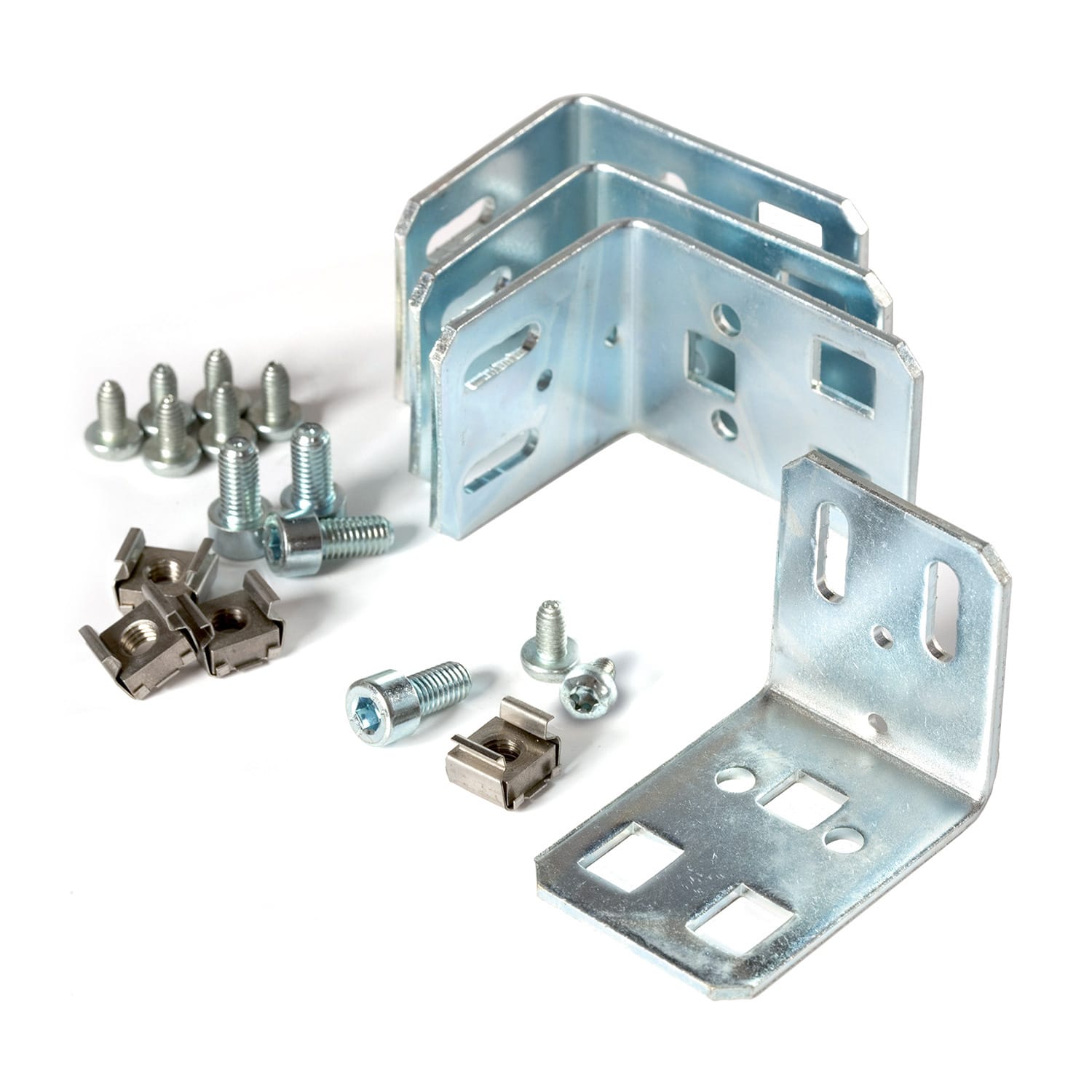 CHINT ITALIA INVESTM - CHTCHT48472 KIT FISS PIASTRA ZINCATA RIDOTTA XARG+(4