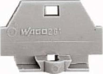 WAGO ITALIA SRL - WAG260-361 PIASTRA TERMINALE CON FLANGIA DI FISSAGG