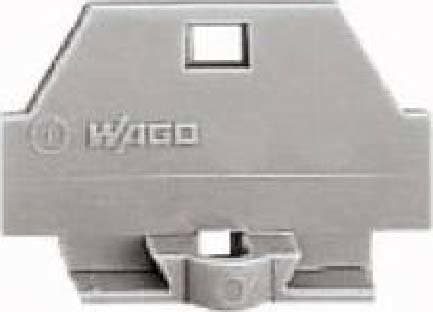 WAGO ITALIA SRL WAG261-361 PIASTRA TERMINALE CON FLANGIA DI FISSAGG