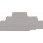 WAGO ITALIA SRL WAG280-303 PIASTRA TERMINALE INTERMEDIA SPESSORE 2,
