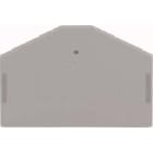 WAGO ITALIA SRL WAG280-312 PIASTRA TERMINALE INTERMEDIA SPESSORE 2,