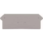 WAGO ITALIA SRL WAG280-316 PIASTRA TERMINALE INTERMEDIA SPESSORE 2,