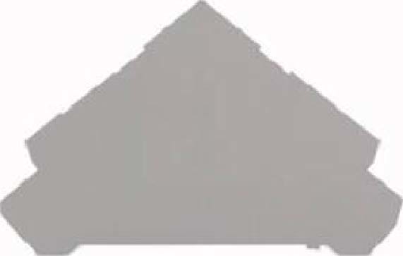 WAGO ITALIA SRL - WAG280-320 PIASTRA TERMINALE E INTERMEDIA SPESSA 1