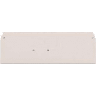WAGO ITALIA SRL - WAG280-352 PIASTRA TERMINALE E INTERMEDIA SPESSA 2,