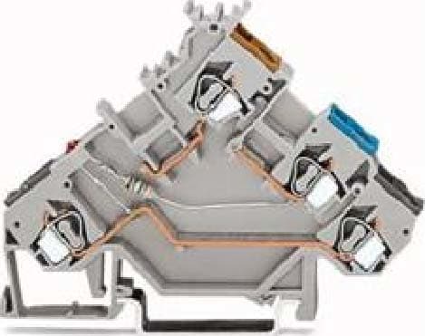WAGO ITALIA SRL WAG280-560/281-434 MORSETTO PER SENSORE PER 3 CONDUTTORI LE