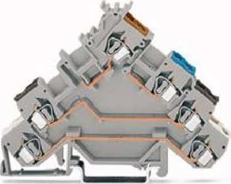 WAGO ITALIA SRL WAG280-580 MORSETTO PER SENSORE PER 4 CONDUTTORI GR