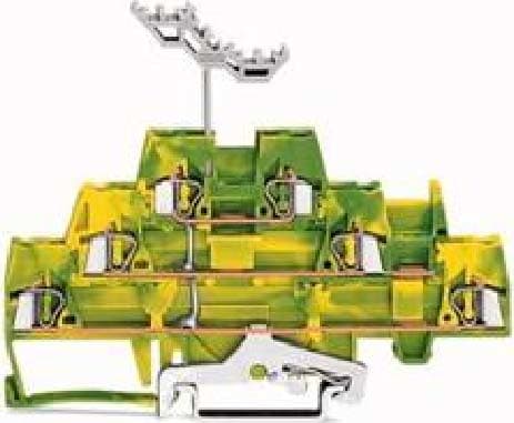 WAGO ITALIA SRL WAG280-597 MORSETTO A TRE PIANI MORSETTO DI TERRA P