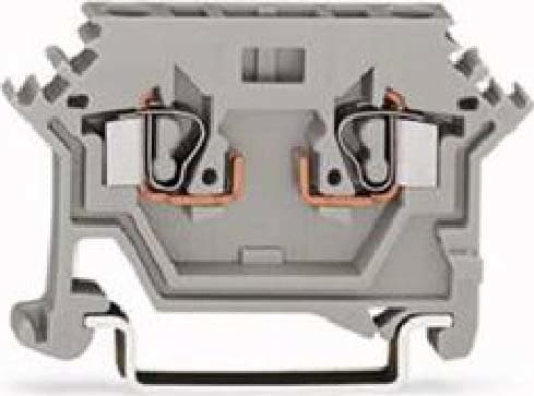 WAGO ITALIA SRL - WAG280-616 MORSETTO DI BASE PER 2 CONDUTTORI GRIGIO