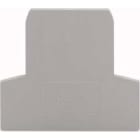 WAGO ITALIA SRL WAG281-311 PIASTRA TERMINALE INTERMEDIA SPESSORE 2,