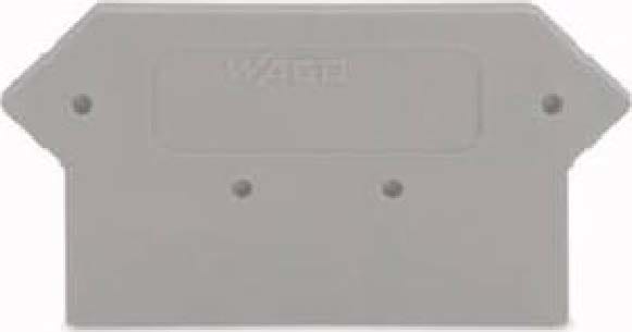 WAGO ITALIA SRL - WAG281-316 PIASTRA TERMINALE E INTERMEDIA SPESSA 3