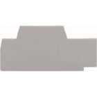 WAGO ITALIA SRL WAG281-342 PIASTRA TERMINALE INTERMEDIA SPESSORE 2,