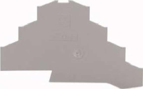 WAGO ITALIA SRL WAG281-365 PIASTRA TERMINALE E INTERMEDIA SPESSA 1