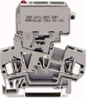 WAGO ITALIA SRL WAG281-611/281-541 MORSETTO CON FUSIBILE PER 2 CONDUTTORI C