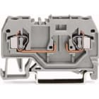 WAGO ITALIA SRL - WAG281-916 MORSETTO DI BASE PER 2 CONDUTTORI GRIGIO