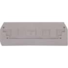 WAGO ITALIA SRL WAG282-308 PIASTRA TERMINALE INTERMEDIA SPESSORE 2,